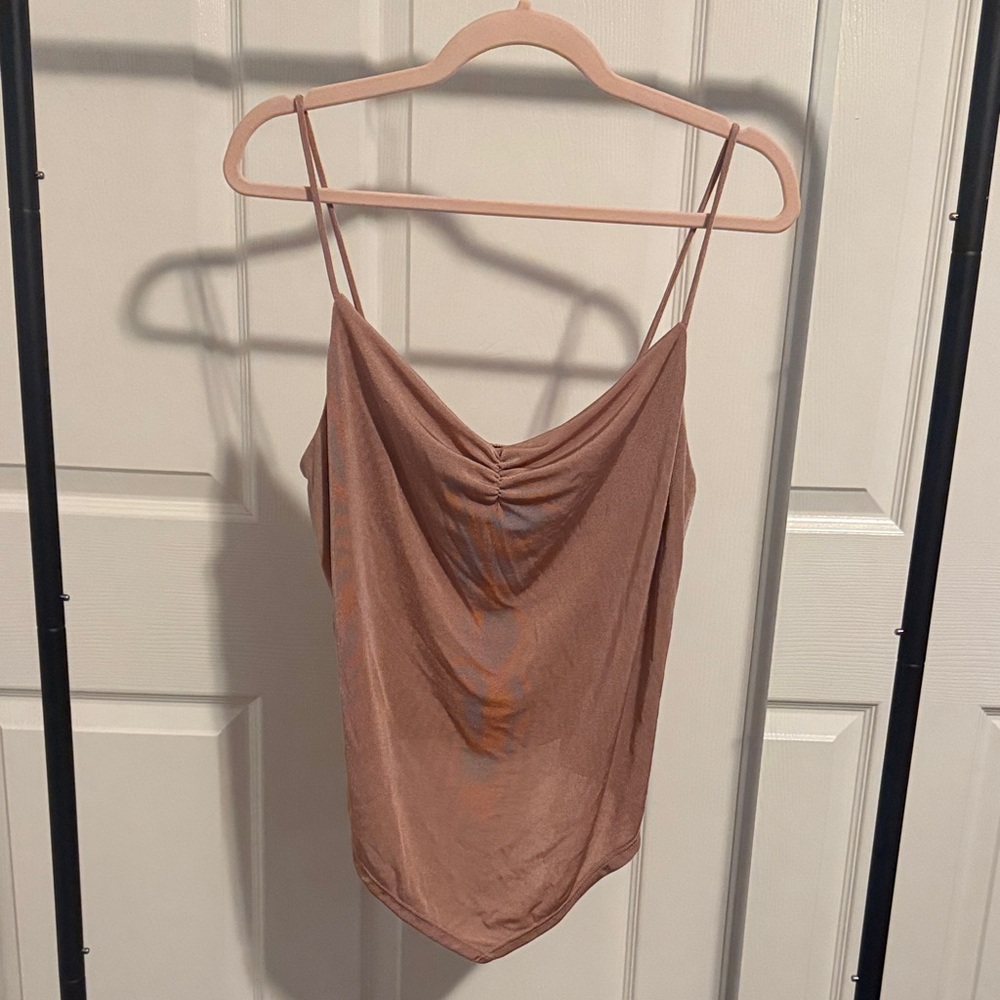 Zenobia Tan Camisole Top